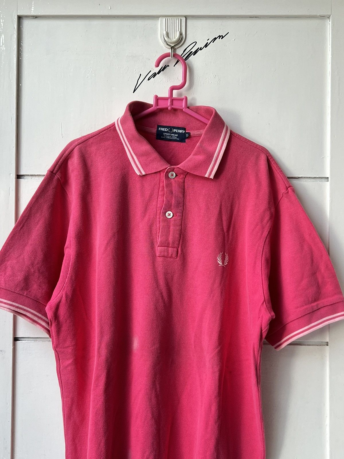 Fred Perry FRED PERRY Pink T-shirt Size US S / EU 44-46 / 1 - 10 Thumbnail