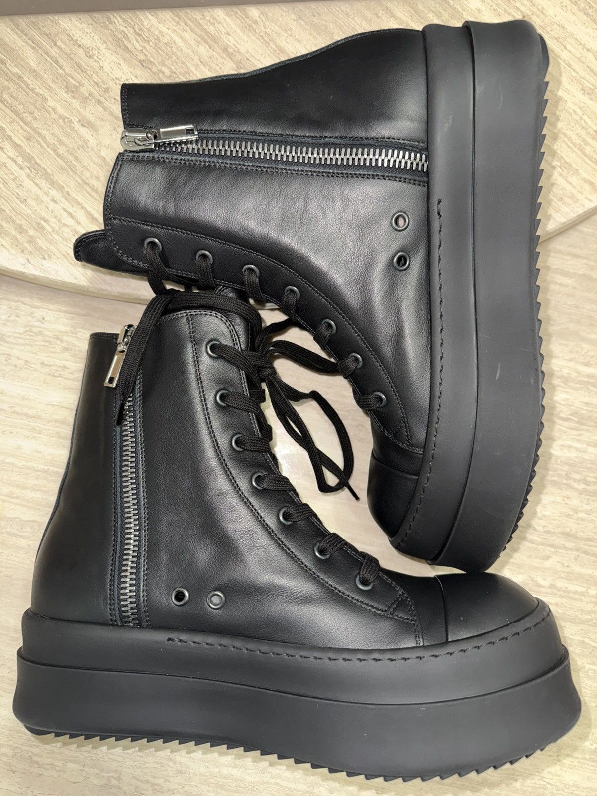 Rick Owens Rick Owens Mega Bumper Ramones Size US 9 / EU 42 - 11 Thumbnail