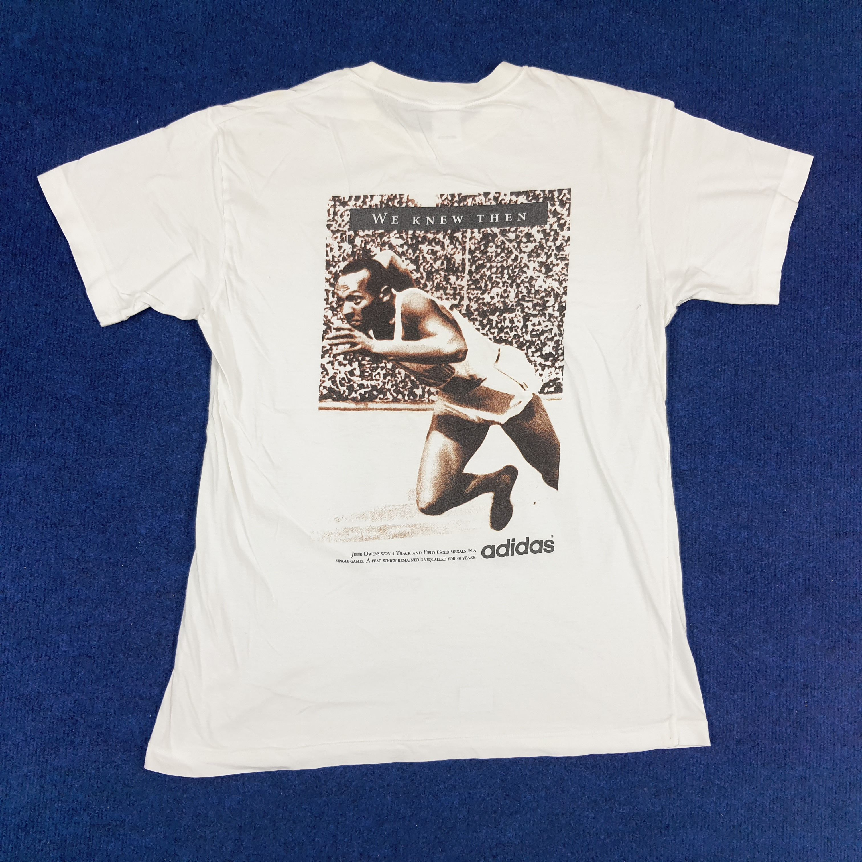 Adidas × Vintage Vintage Adidas Donovan Bailey Photo Tee T-shirt C126N41 Size US M / EU 48-50 / 2 - 3 Thumbnail