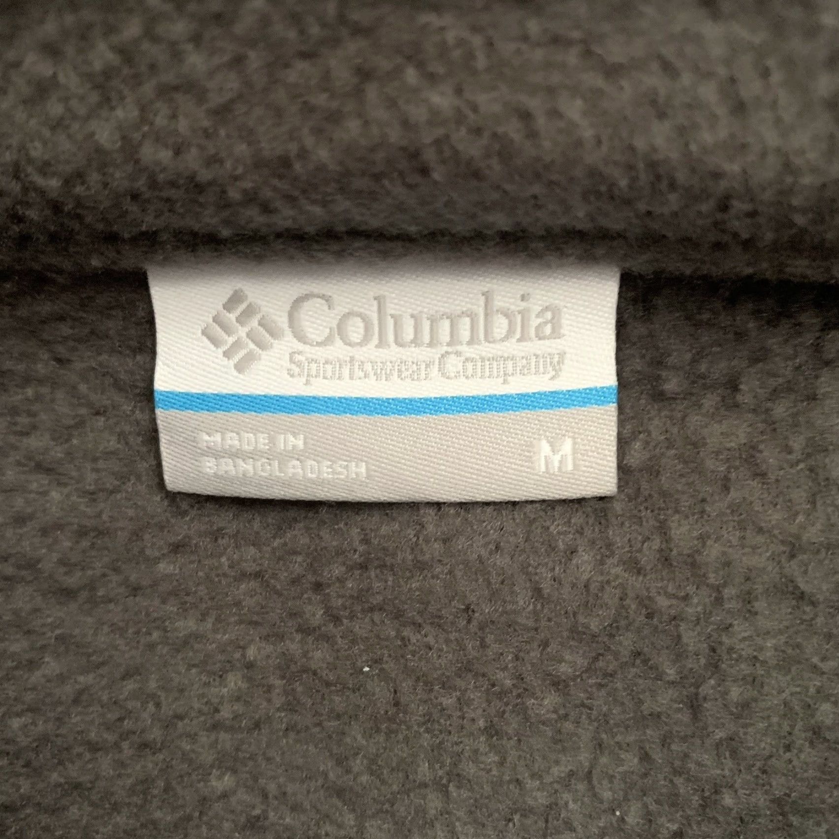 Vintage Columbia Steens Mountain Sweater Mens Medium Gray Fleece Half Snap Pullover Size US M / EU 48-50 / 2 - 2 Thumbnail