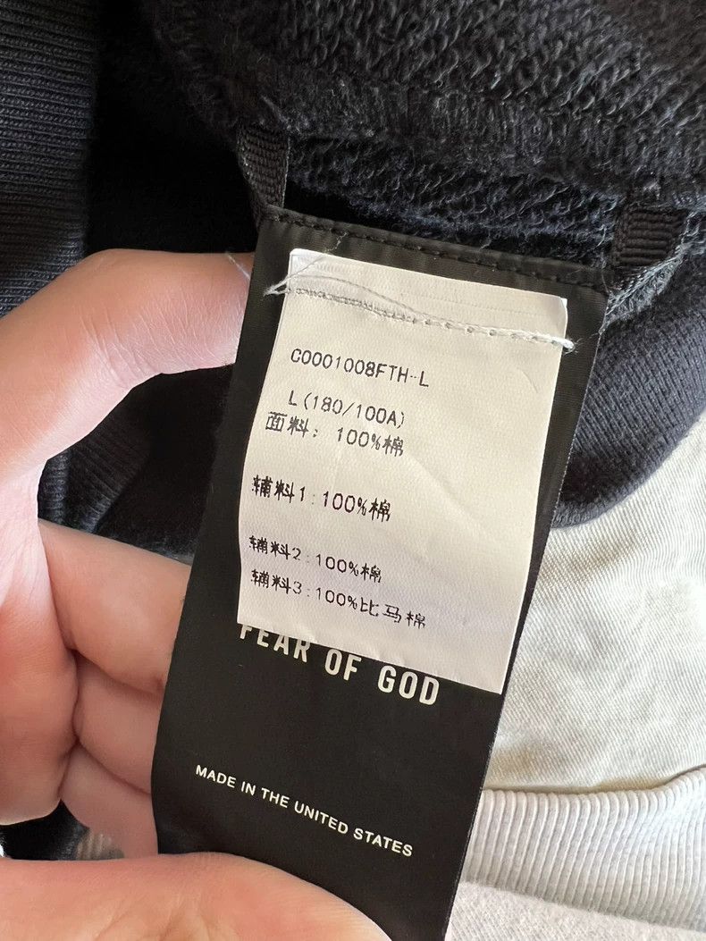 Fear of God Fear of God Hooded sweatshirt Size US L / EU 52-54 / 3 - 3 Thumbnail