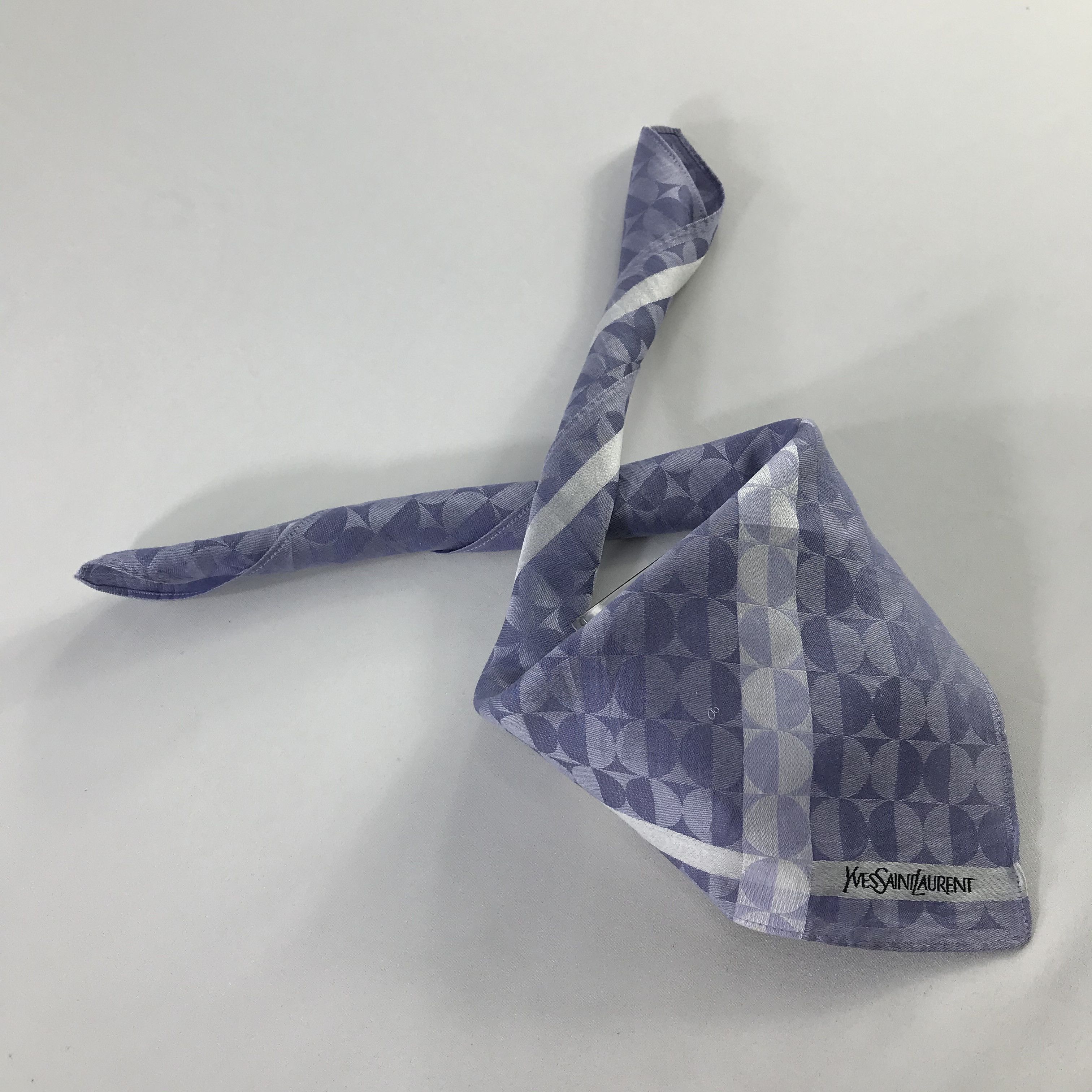 Vintage × Yves Saint Laurent Yves Saint Laurent Bandana / Handkerchief/Neckerchief -S1177 Size ONE SIZE - 4 Thumbnail