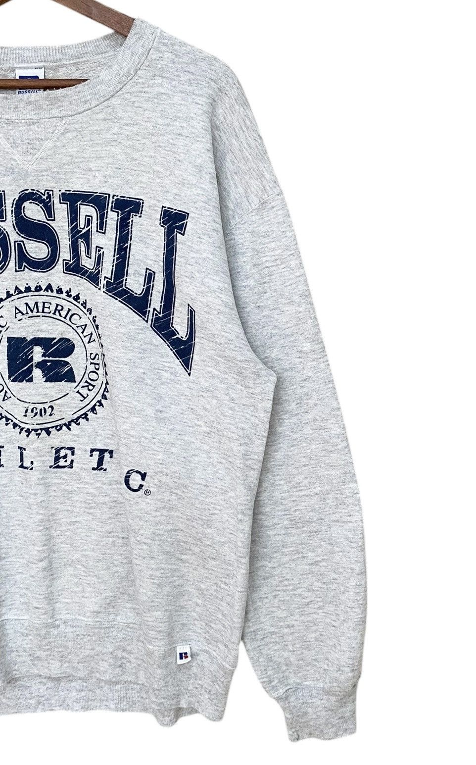 Russell Athletic × Vintage Vintage Brand Russell Athletic Made In Usa Sweatshirt 1990s Size US L / EU 52-54 / 3 - 4 Thumbnail