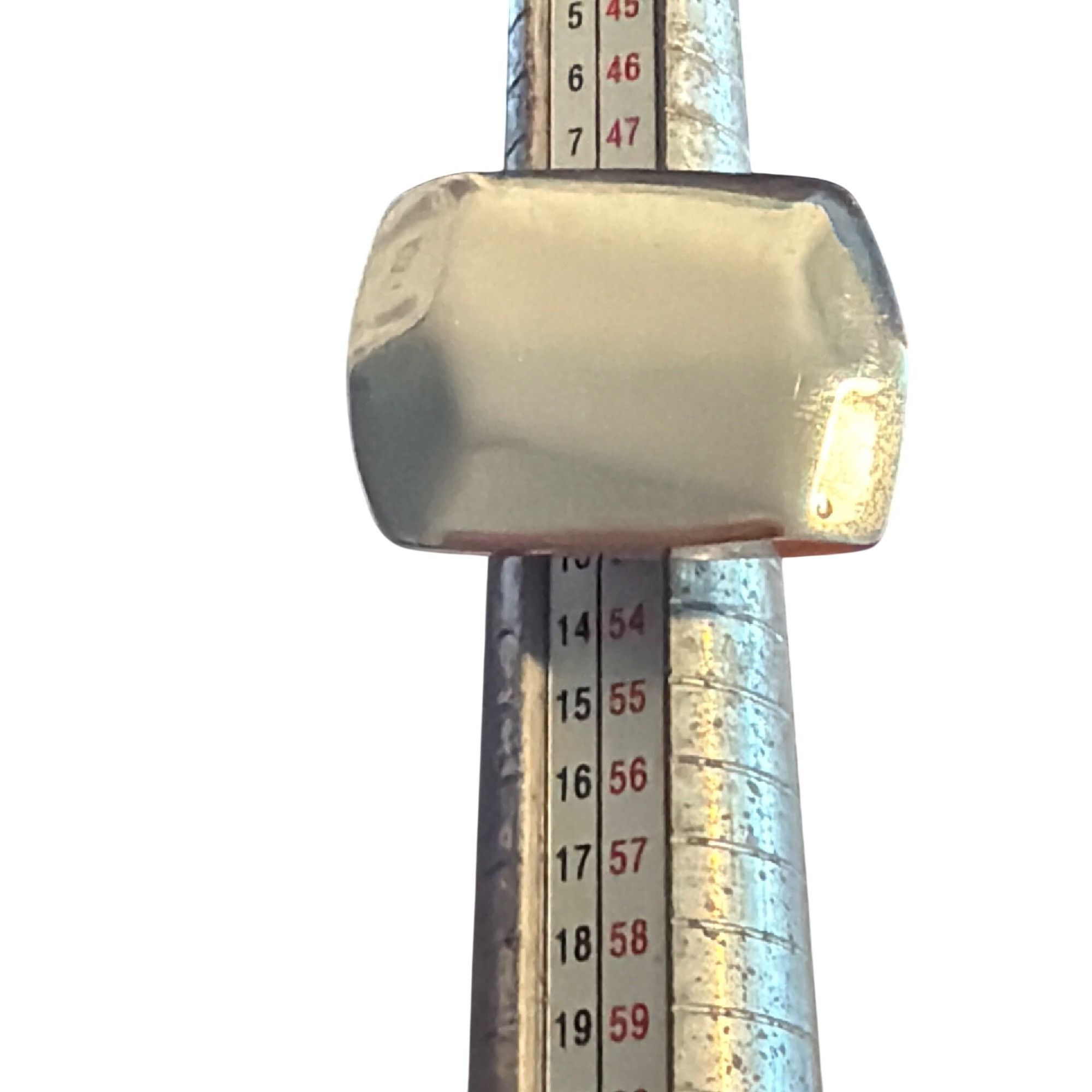 Chicos Chicos Silver Tone Large Statement Ring Faceted Bold Cocktai Size ONE SIZE - 1 Thumbnail