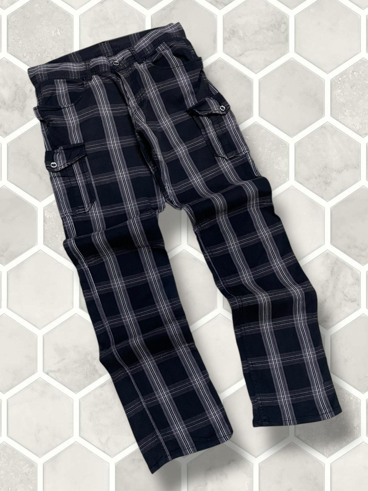Hysteric Glamour Vintage Punk Japan Designer Double Focus Casual Bondage Pant Size US 29 - 2 Thumbnail