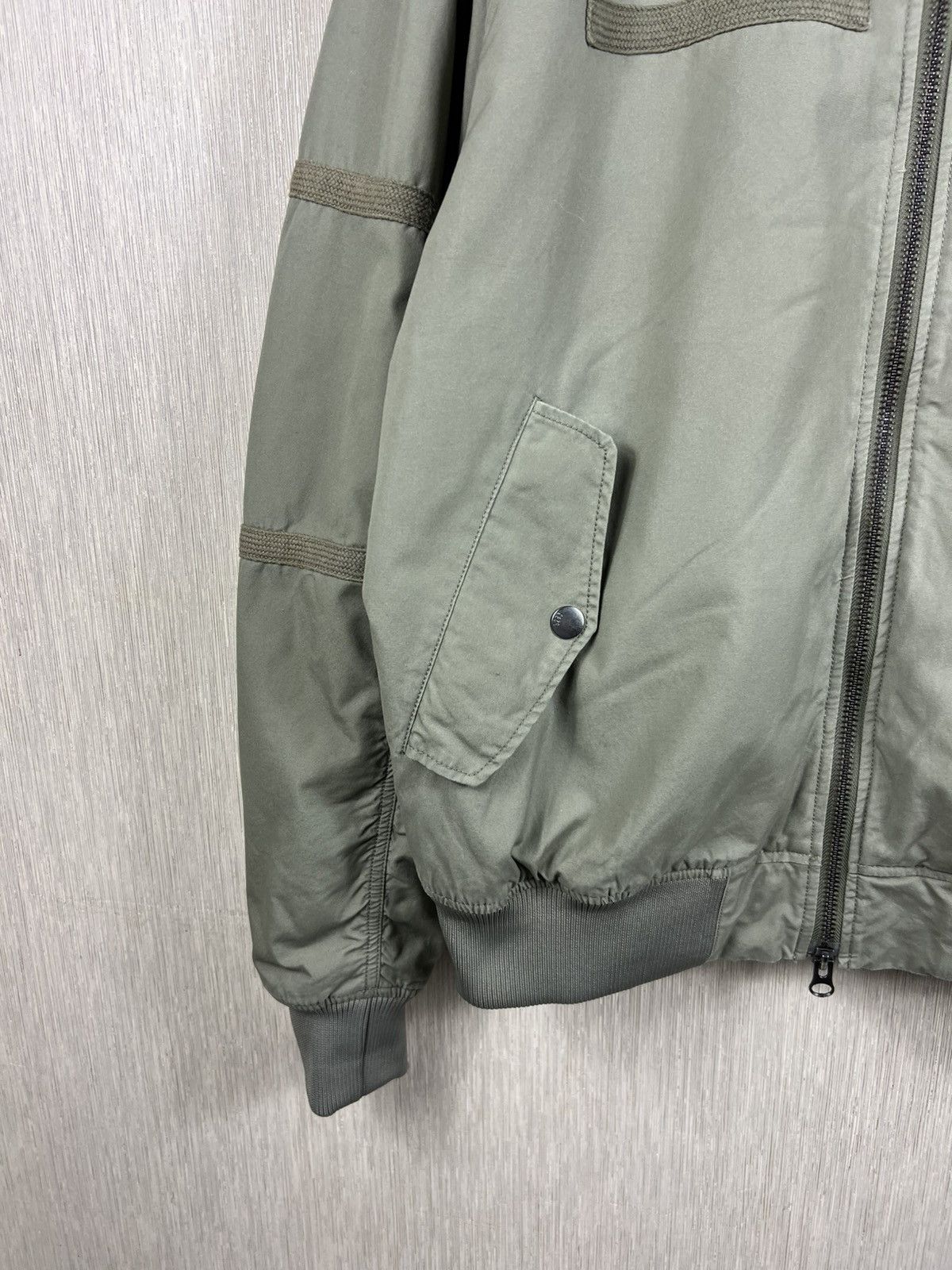 H&M Archive H&M military bomber M54 jacket bondage helmut lang Size US XL / EU 56 / 4 - 6 Thumbnail