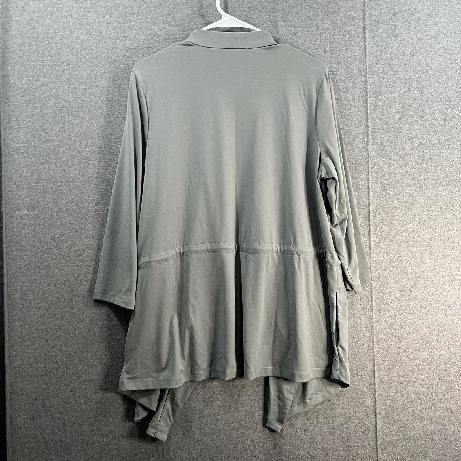 Other Every Day by Susan Graver Liquid Knit Anorak Style Size L / US 10 / IT 46 - 2 Thumbnail