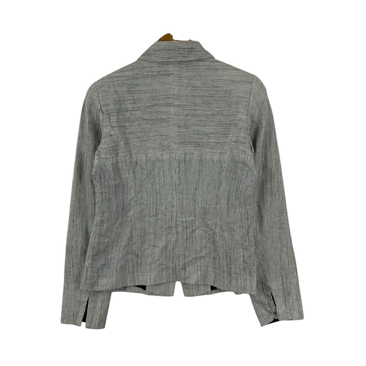 Karl Lagerfeld Vintage KARL LAGERFELD Silk Long Sleeve Blazer Coat Size US S / EU 44-46 / 1 - 4 Thumbnail