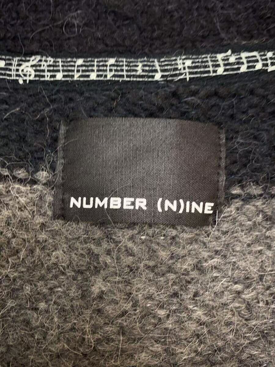 Number (N)ine Distressed Cobain Striped Knit Cardigan Size US M / EU 48-50 / 2 - 6 Thumbnail