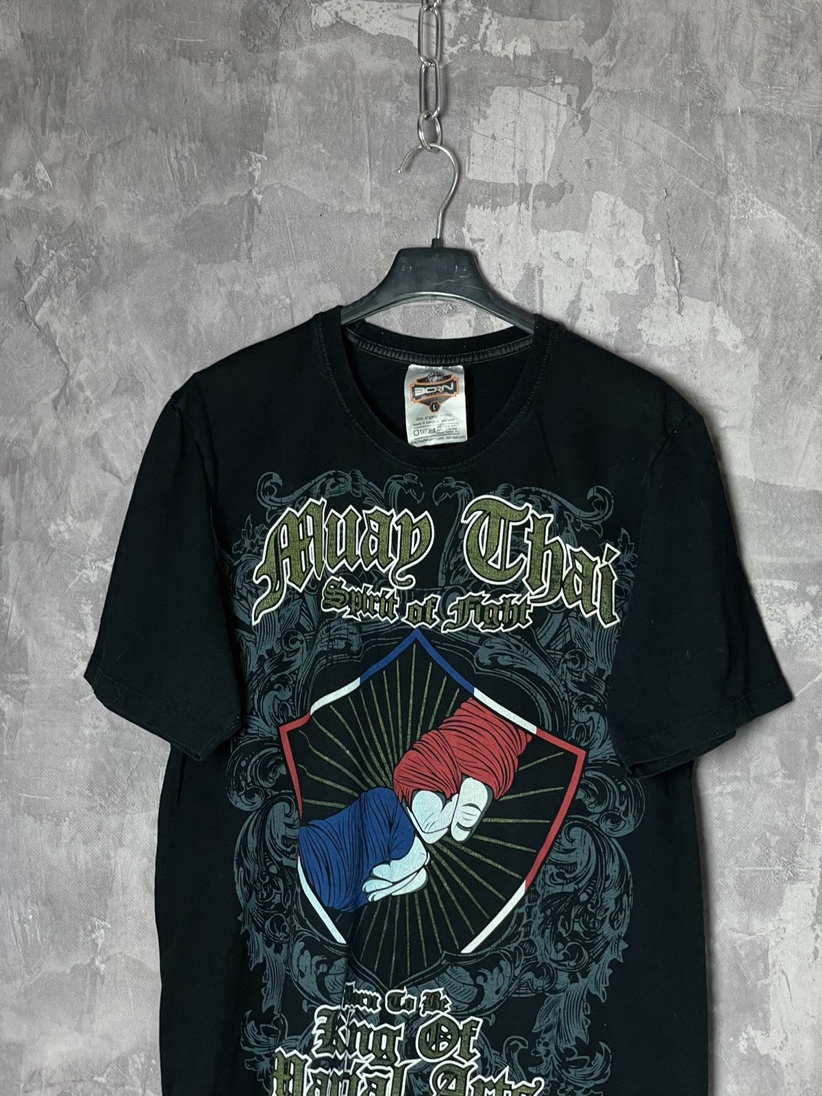 Affliction × Southpole × Tapout Y2K overprint one more Asian karate judo Muay Thai sport tee Size US L / EU 52-54 / 3 - 2 Thumbnail