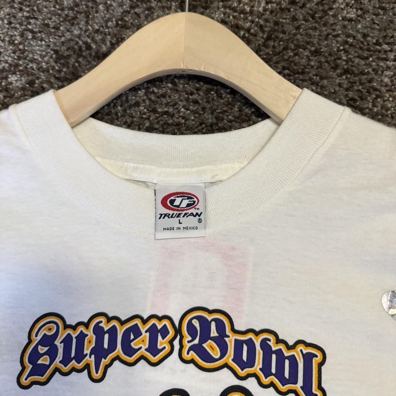 Other Y2K Superbowl XXXV Champions Baltimore Ravens Tee - Large Size US L / EU 52-54 / 3 - 4 Thumbnail