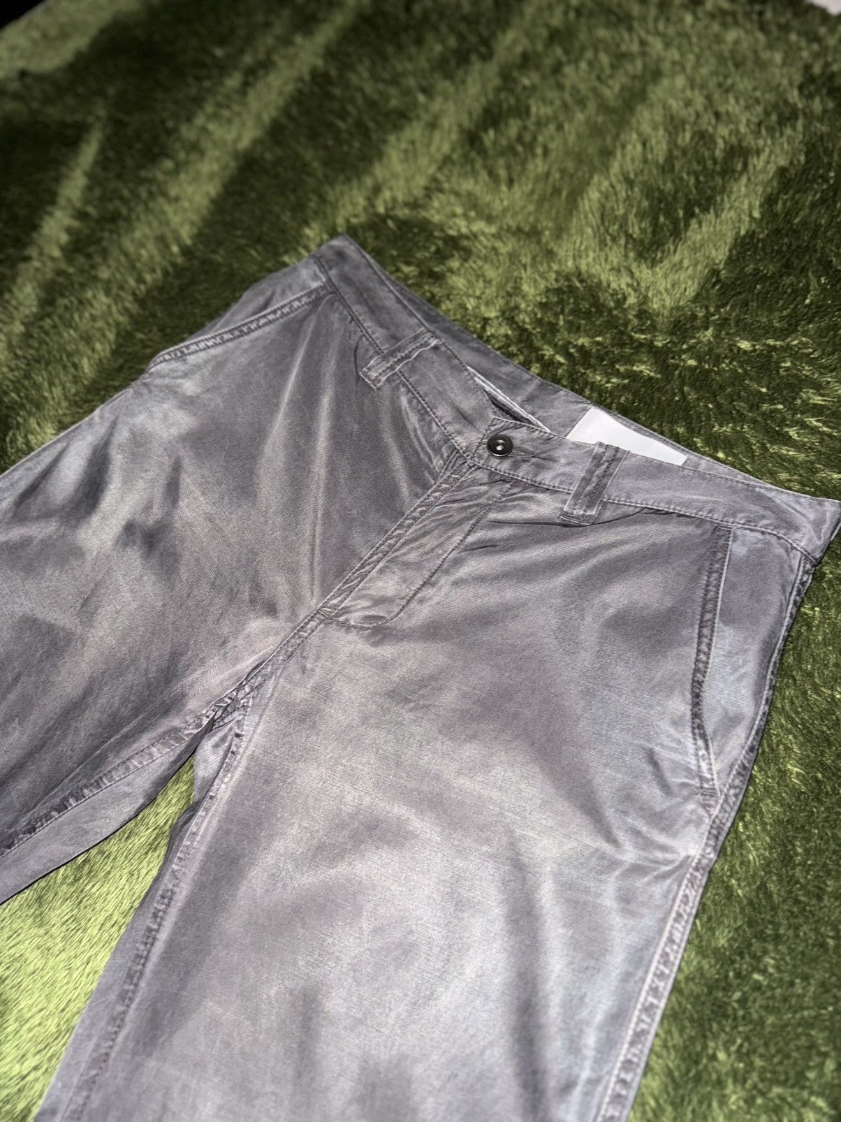 Beams Japan [46] BEAMS Light Button Fly Cupro relaxed fit Pants Gray Size US 32 / EU 48 - 2 Thumbnail