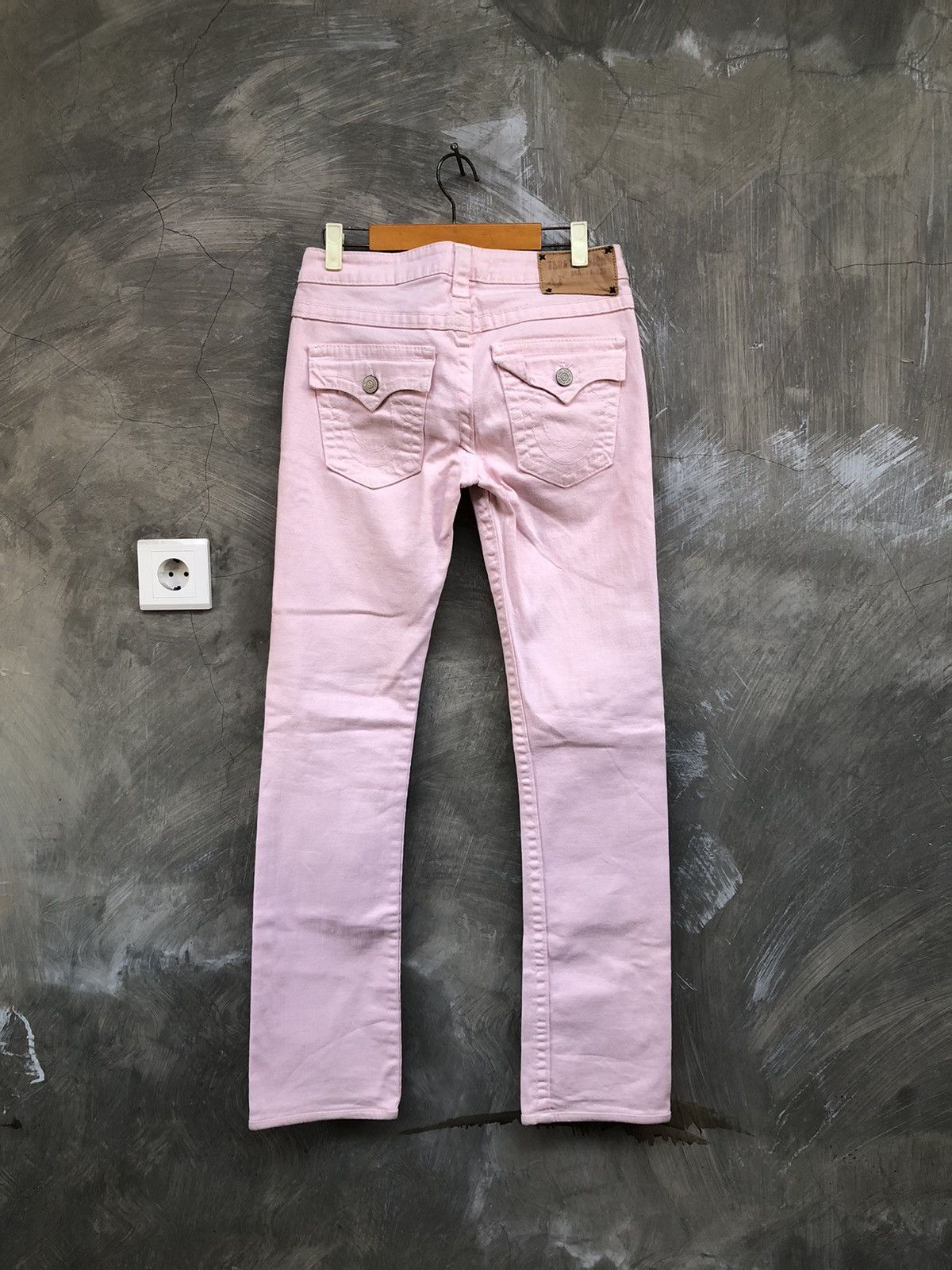 Designer × True Religion × Vintage True Religion Pink Denim Size 27" / US 4 / IT 40 - 9 Thumbnail