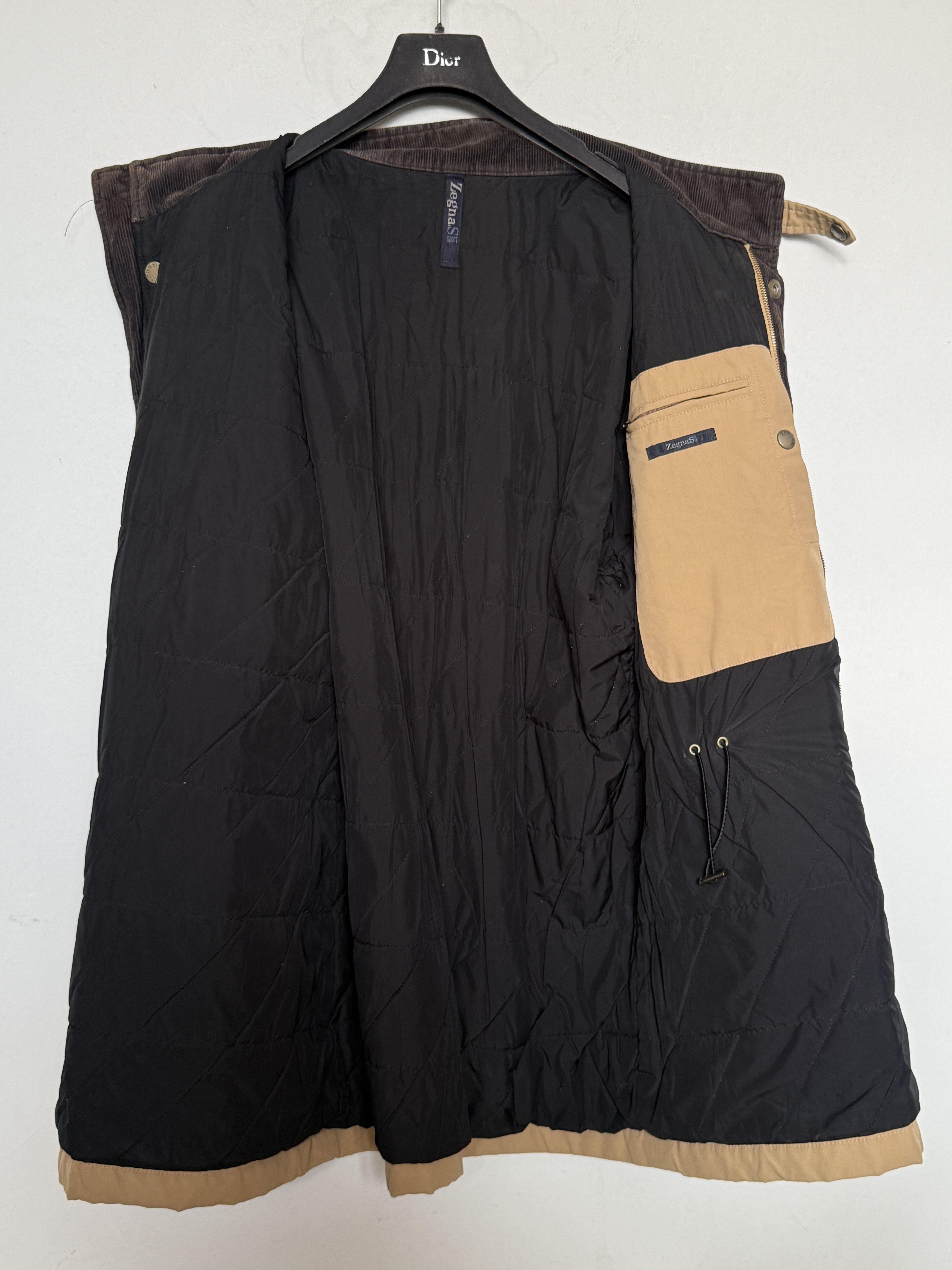 Z Zegna Z Zegna down jacket patch logo beige size L Size US L / EU 52-54 / 3 - 12 Thumbnail