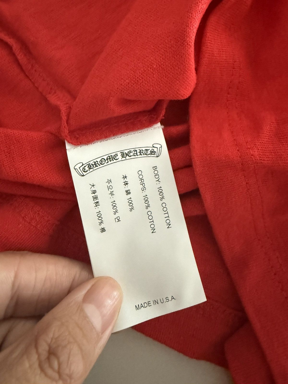 Chrome Hearts 🔥Chrome Hearts Roller Skater Red Short Sleeve🔥 Size M / US 6-8 / IT 42-44 - 11 Thumbnail