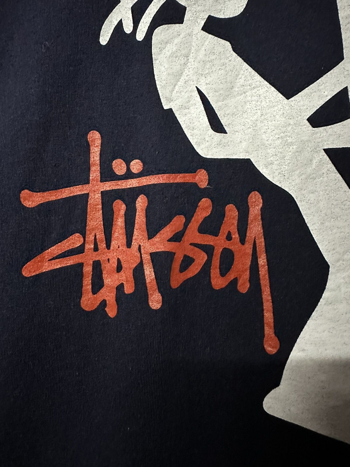 Stussy × Vintage Vintage Stussy Boxy Streetwear Tee Size US XL / EU 56 / 4 - 4 Thumbnail