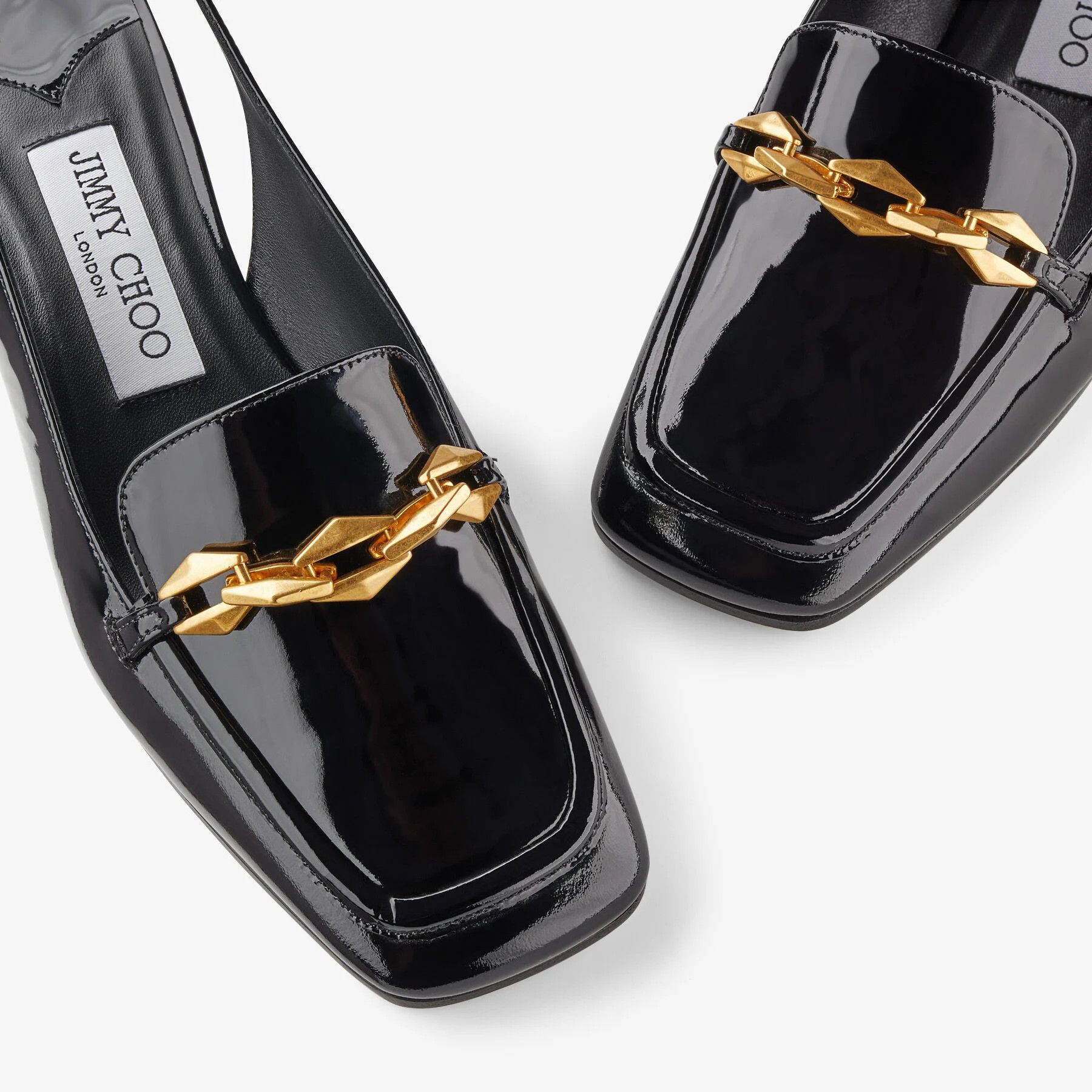 Jimmy Choo o1s22i1n1024 Tilda 45 Slingback Pumps in Black Size US 10 / IT 40 - 4 Thumbnail