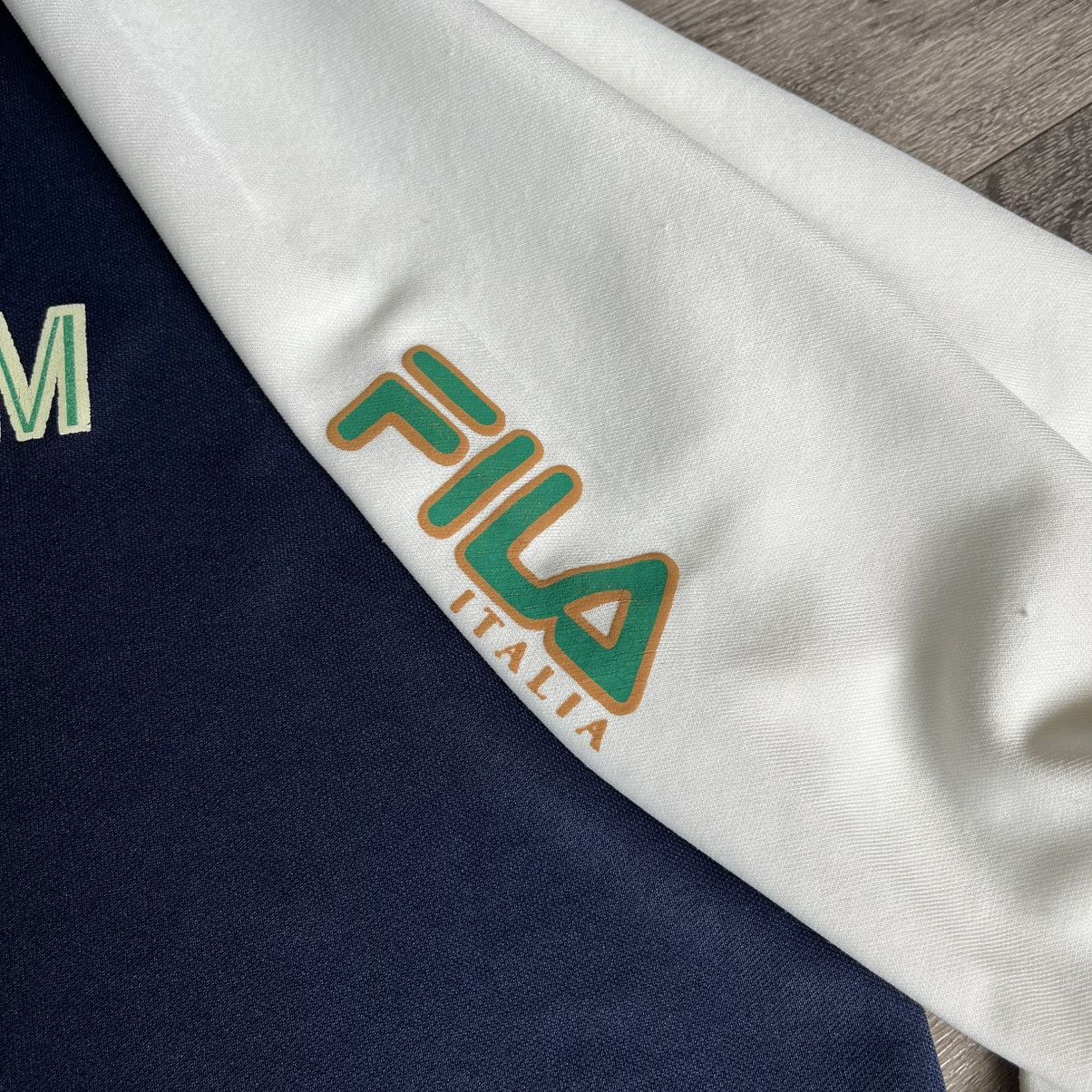 Fila Vintage 1990s FILA US Team Longsleeve Jersey Shirt Hockey Size US XL / EU 56 / 4 - 5 Thumbnail