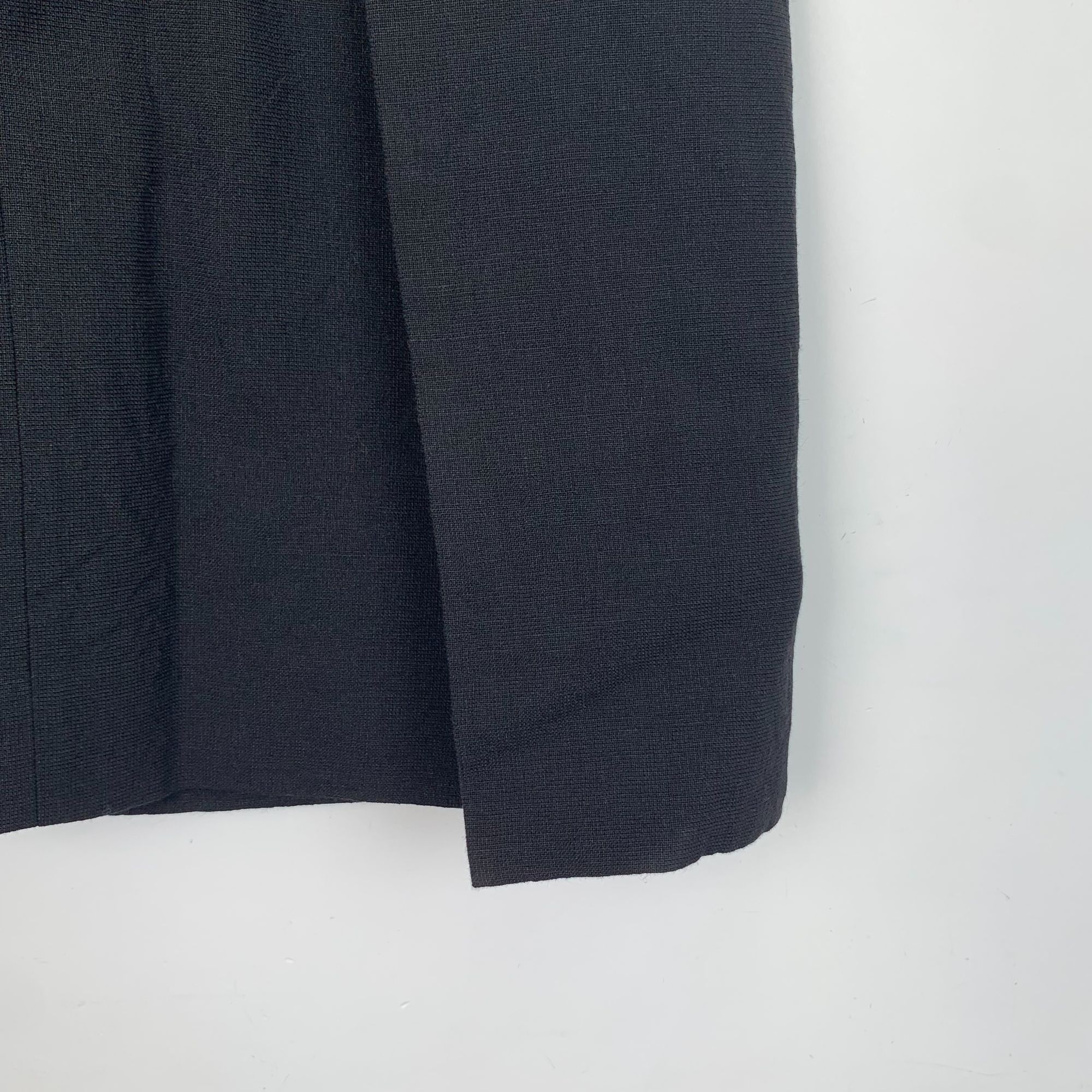Louis Vuitton Louis Vuitton Black Logo Monogram Belted Linen Casual Skirt Size 38" / US 16 / IT 52 - 8 Thumbnail