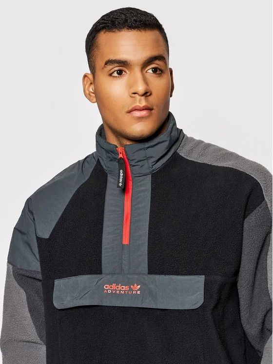 Adidas RARE🔥AW21 POLAR ADVENTURE SHERPA SQUAMISH 93 PULLOVER Size US M / EU 48-50 / 2 - 5 Thumbnail