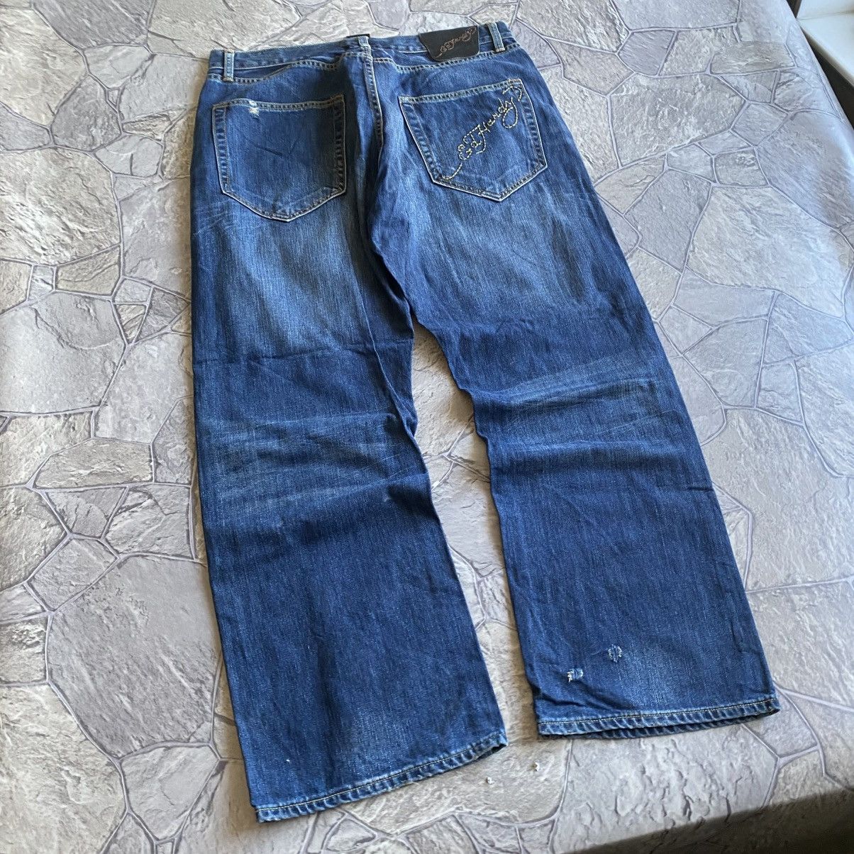 Ed Hardy Vintage Ed Hardy Jeans by Christian Audigier Pants Baggy Size US 36 / EU 52 - 2 Thumbnail