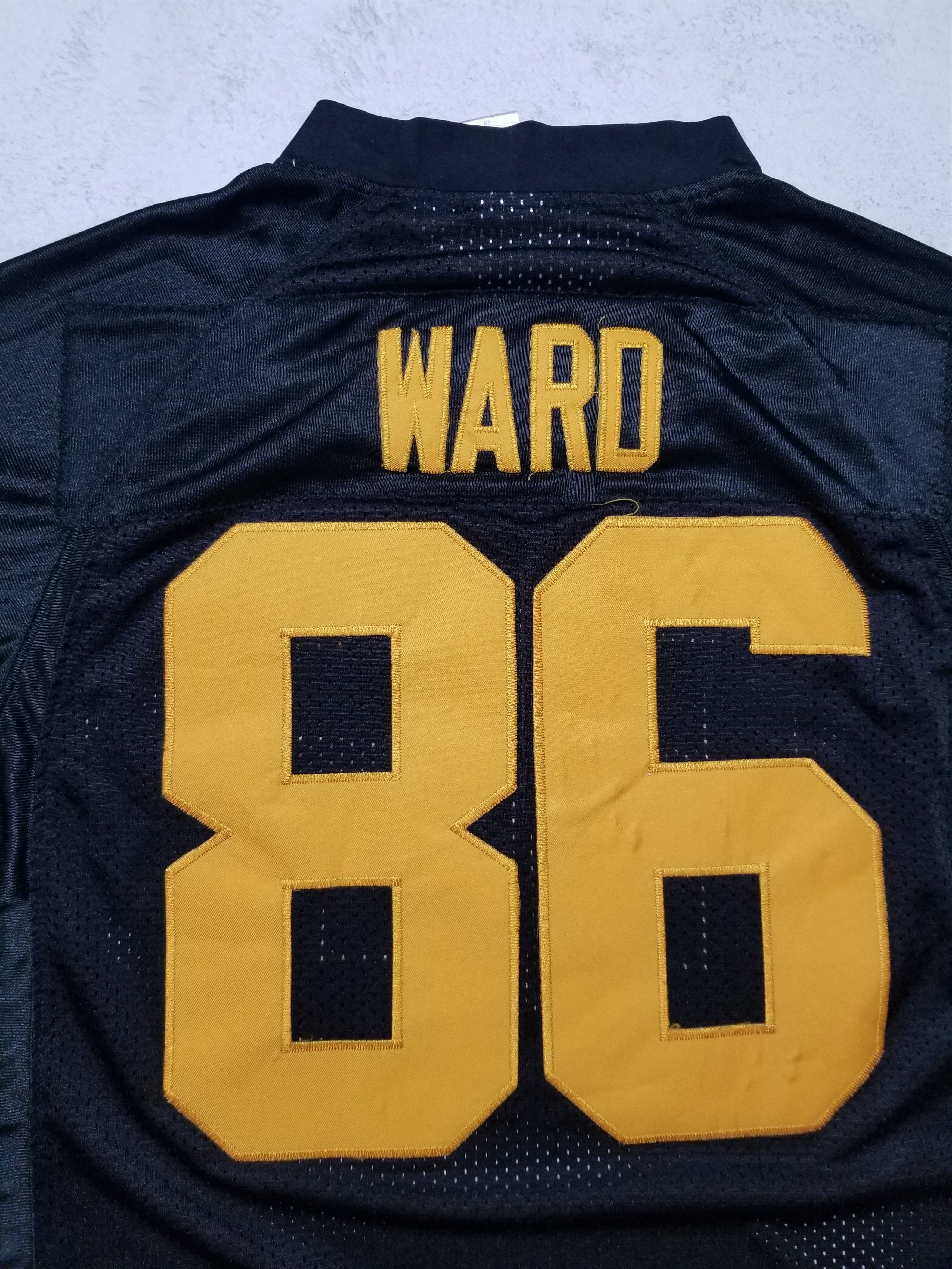 Reebok Pittsburgh Steelers Hines Ward #86 RARE Alternate Jersey Size US S / EU 44-46 / 1 - 11 Thumbnail