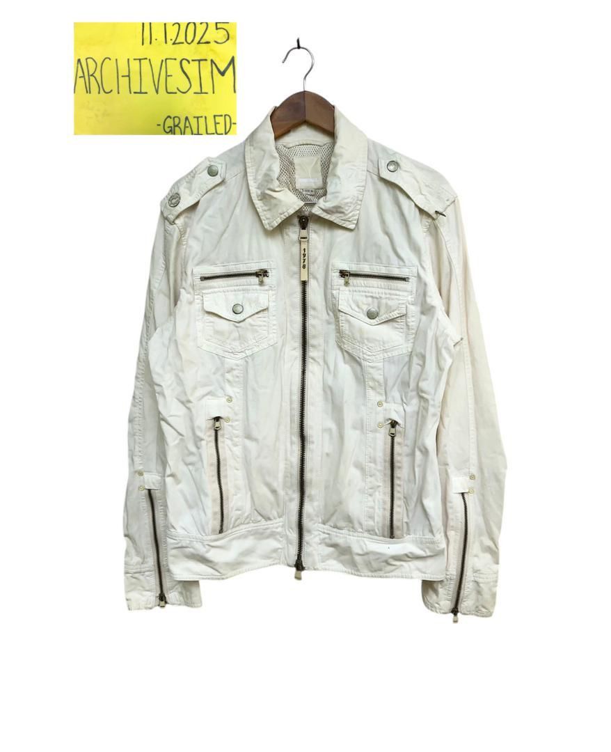 Diesel Diesel Multiy Pocket Zipper Bikers Jacket Size US XL / EU 56 / 4 - 2 Thumbnail