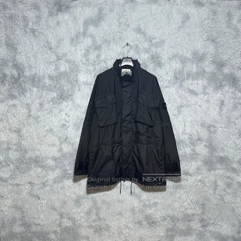Stone Island Stone Island Waterproof Jacket, Black, XL Size Size US XL / EU 56 / 4 - 1 Thumbnail