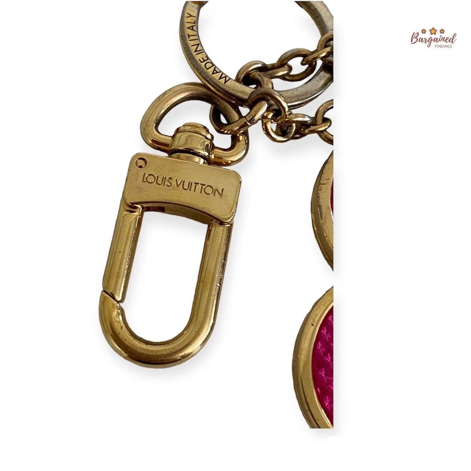 Louis Vuitton LOUIS VUITTON Resin Flower & V Key Holder & Bag Charm Size ONE SIZE - 7 Thumbnail