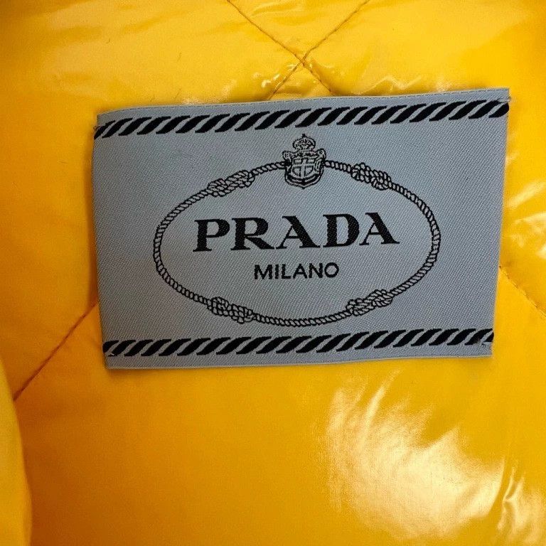 Prada Prada Size 36 Shiny yellow down jacket 2501-Nextarrow Size US XXS / EU 40 - 6 Thumbnail