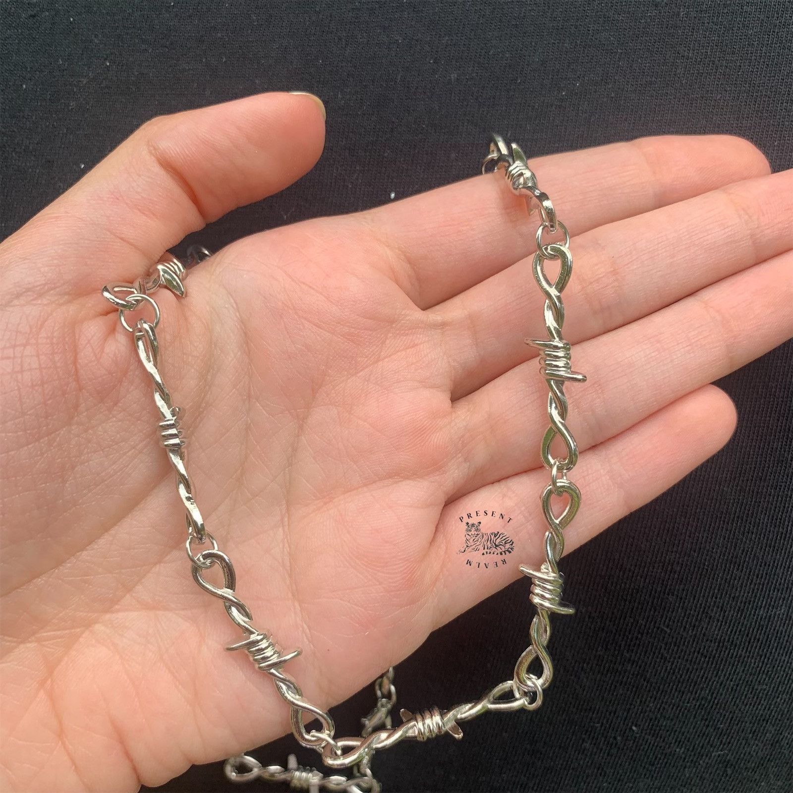 Japanese Brand × Vintage Faux Barbed Wire Necklace Size ONE SIZE - 2 Thumbnail