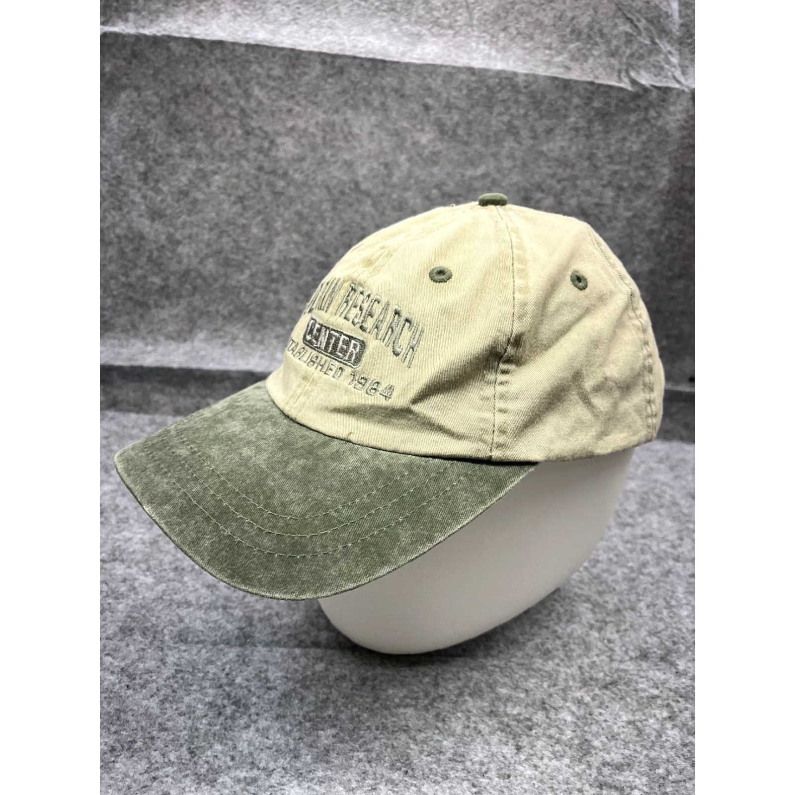 Vintage OPI Dolphin Research Center Hat Cap Strap Back Adult One Size Gray Cotton Baseball Cap Adjustable Twill Beach Outdoor Camp Men Size ONE SIZE - 4 Thumbnail