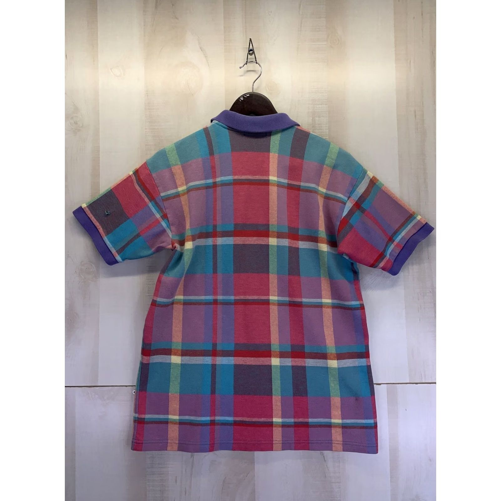 Vintage VINTAGE U.B.Drake Polo Shirt Plaid Mens M USA Made-9375 Size US M / EU 48-50 / 2 - 5 Thumbnail