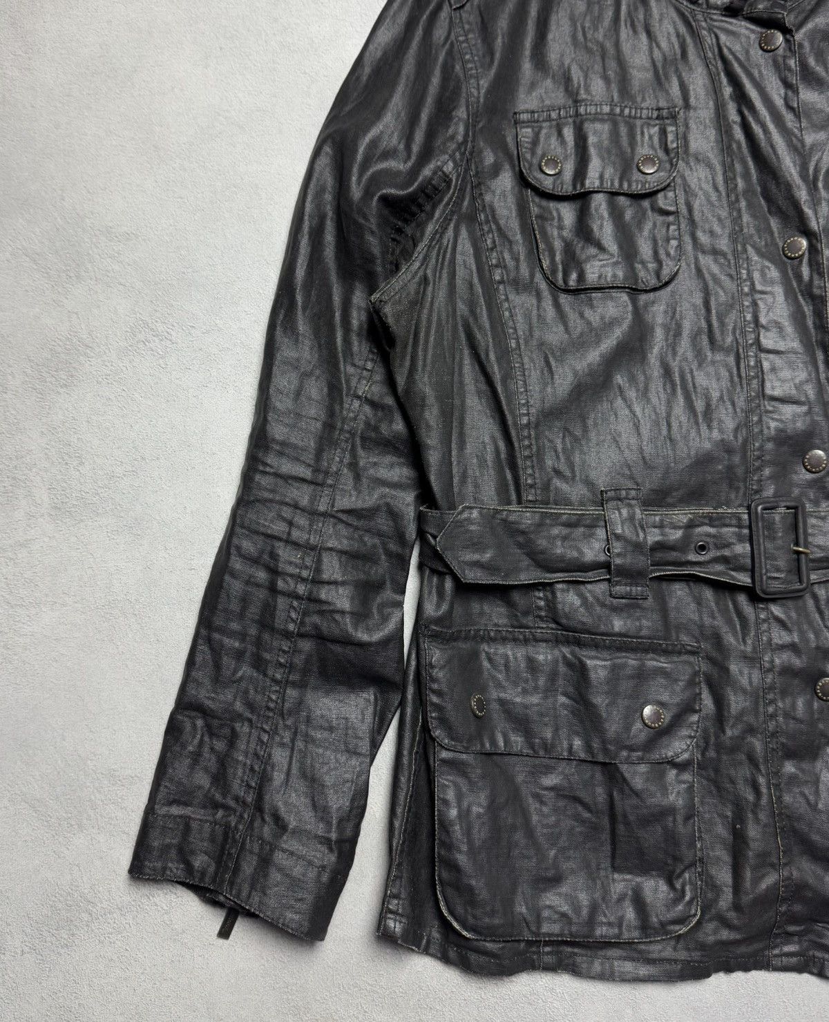 Barbour Barbour International Duralinen Quilted Bike Jacket Size XL / US 12-14 / IT 48-50 - 5 Thumbnail