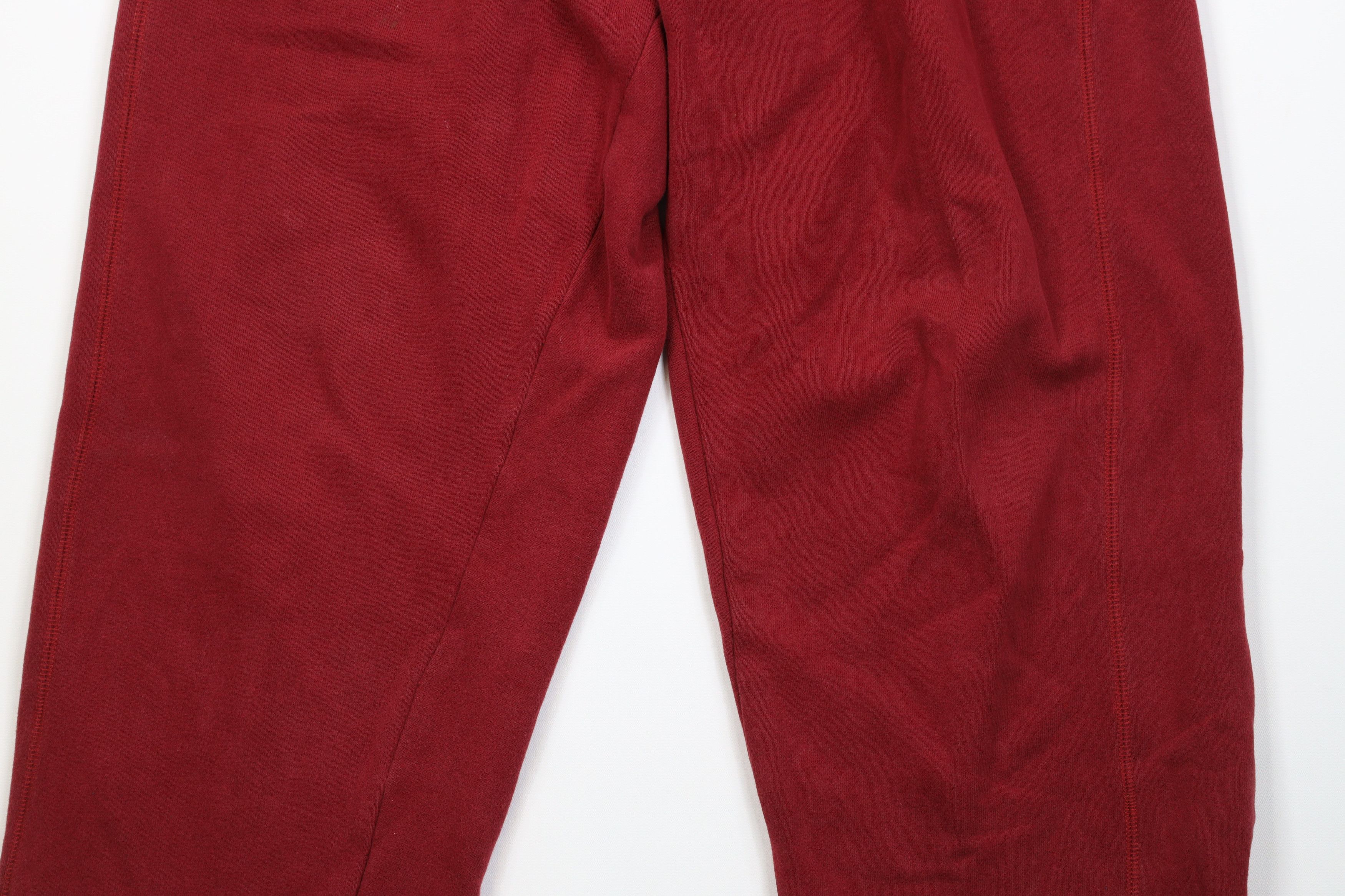 Starter Vintage 90s Y2K Starter Wide Leg Sweatpants Pants Red Size US 34 / EU 50 - 4 Thumbnail