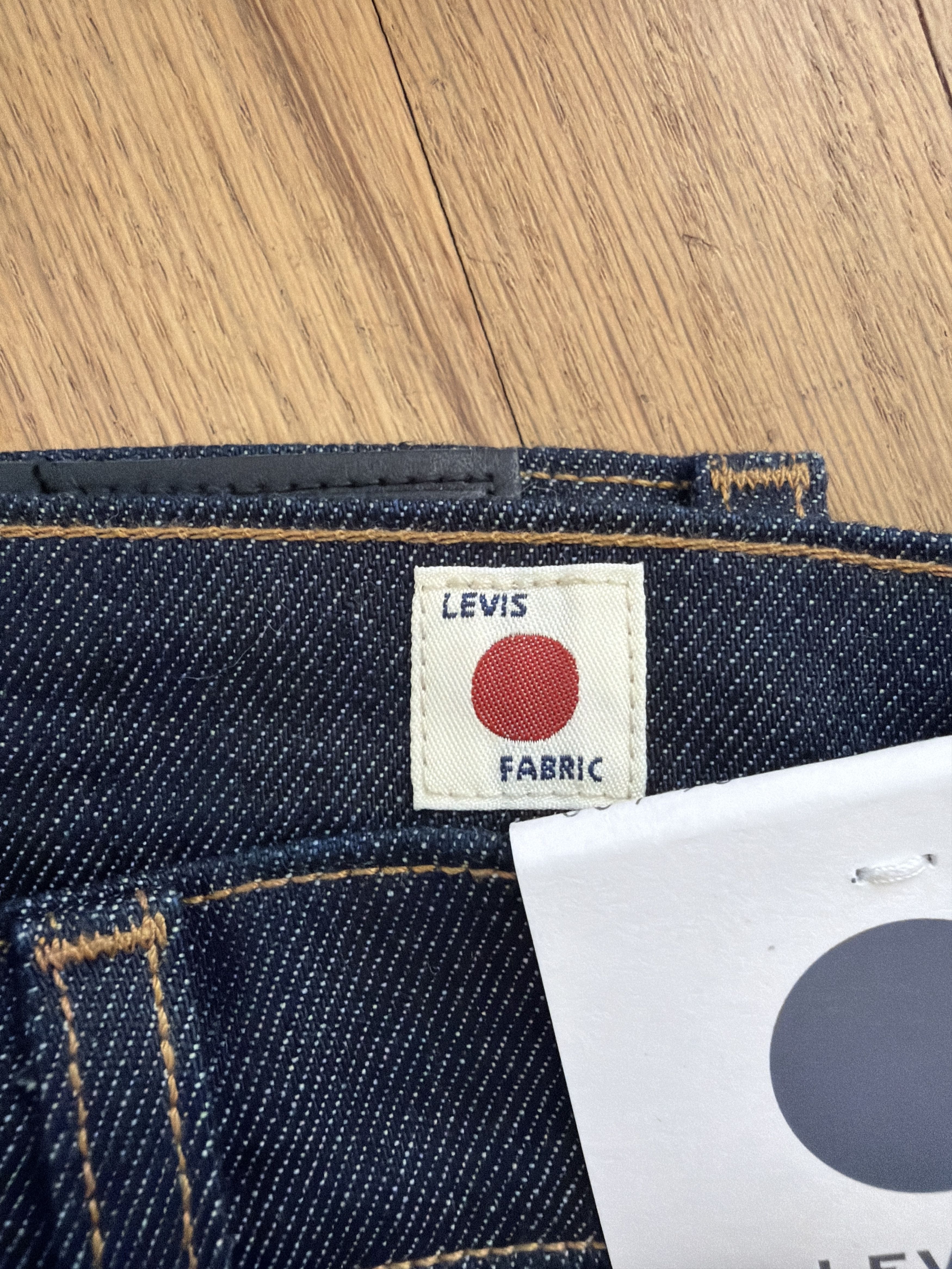 Levi's Levi‘s Blue Tag Japanese Selvedge High-Rise Slim Fit Size 26" / US 2 / IT 38 - 2 Thumbnail