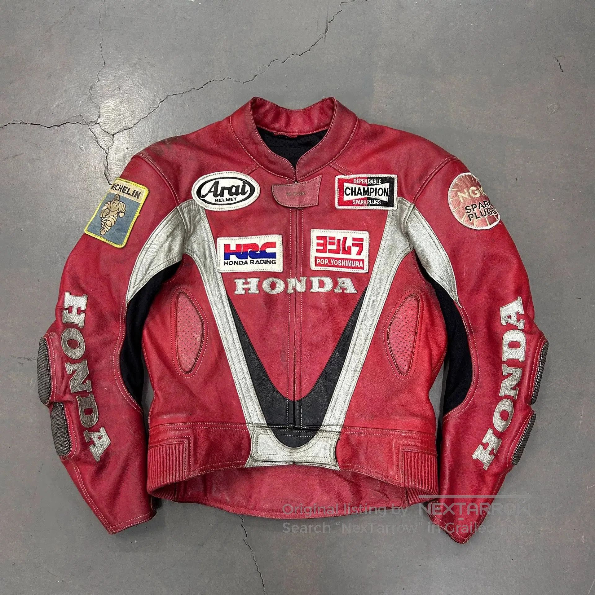 Vintage Vintage Honda Leather Jacket. Size US M / EU 48-50 / 2 - 1 Thumbnail
