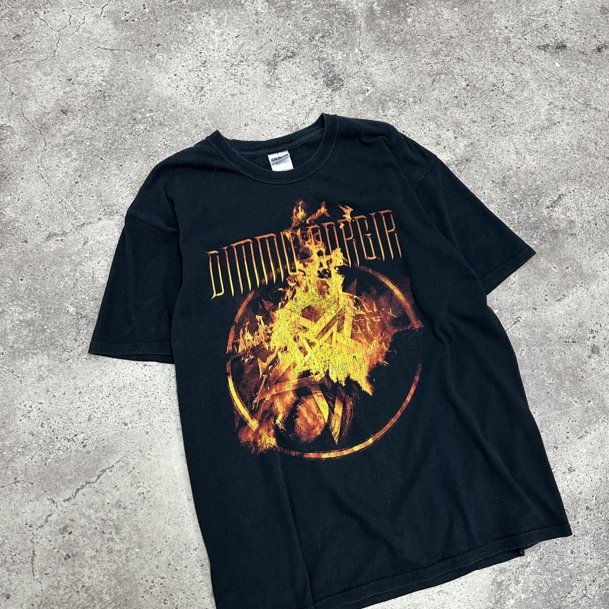 Band Tees Vintage 00s Dimmu Borgir Gateways Metal rock darkness tee og Size US L / EU 52-54 / 3 - 4 Thumbnail