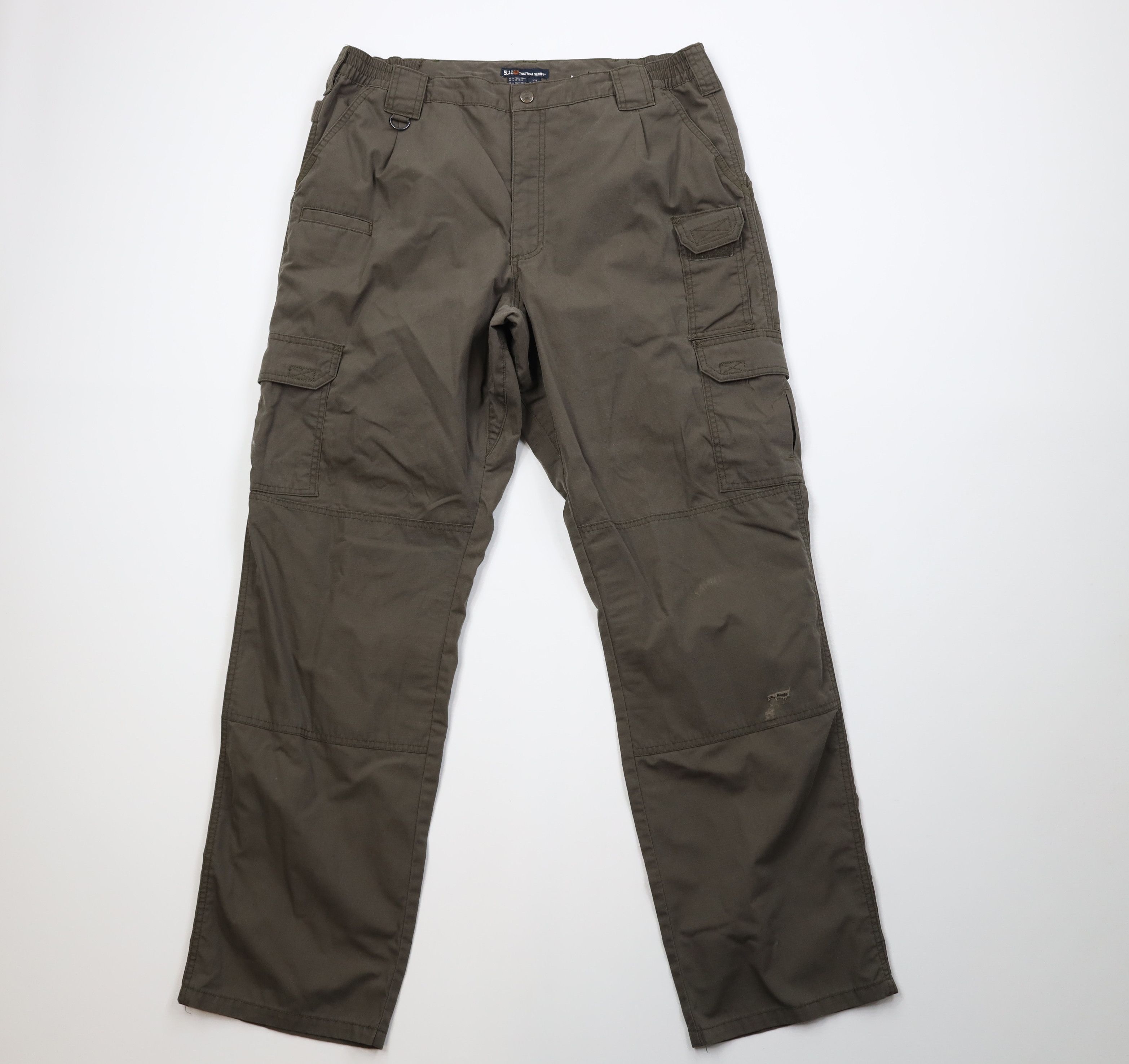 Vintage 5.11 Tactical Series Ripstop Taclite Pro Cargo Pants Olive Size US 38 / EU 54 - 1 Thumbnail