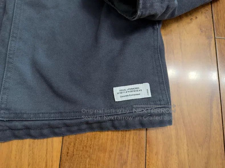 Wtaps Carbon Grey Cargo Jacket