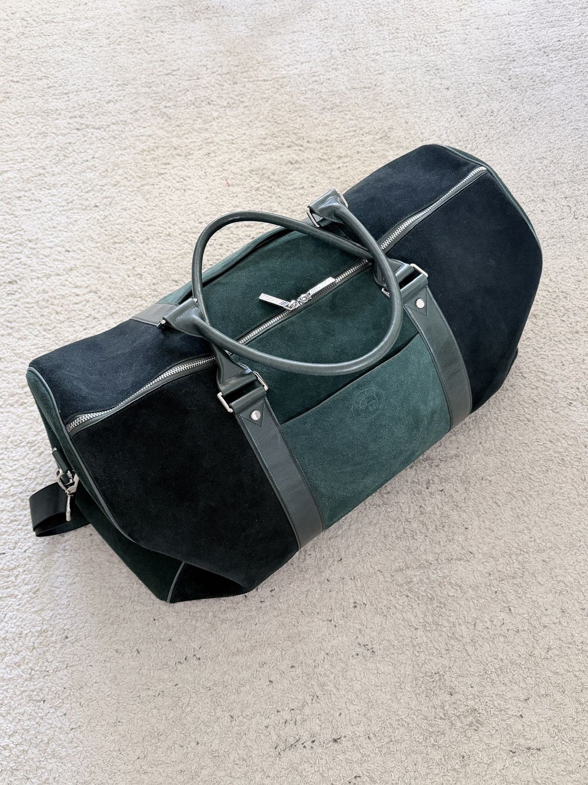 BMW × Kith KITH x BMW RARE SUEDE TRAVEL DUFFLE Size ONE SIZE - 1 Thumbnail