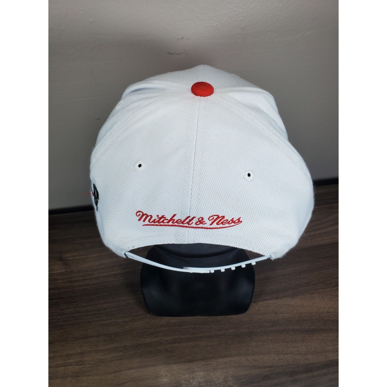 Mitchell & Ness × NBA Chicago Bulls Double Sharktooth Hat Snapback Cap Basketball Size ONE SIZE - 8 Thumbnail
