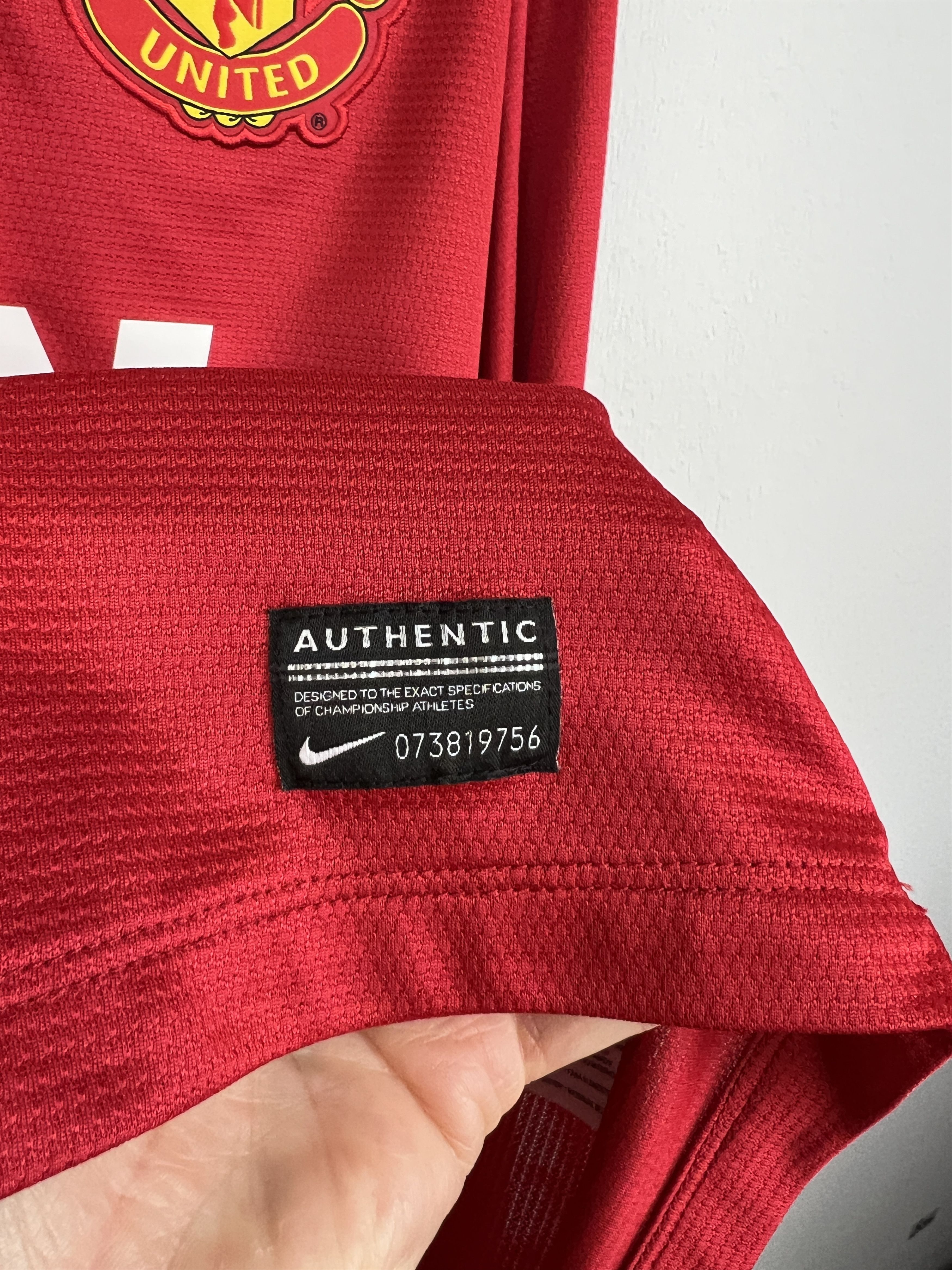 Nike Manchester United football shirt Long Sleeve Jersey Size 3XL Size US XXL / EU 58 / 5 - 5 Thumbnail