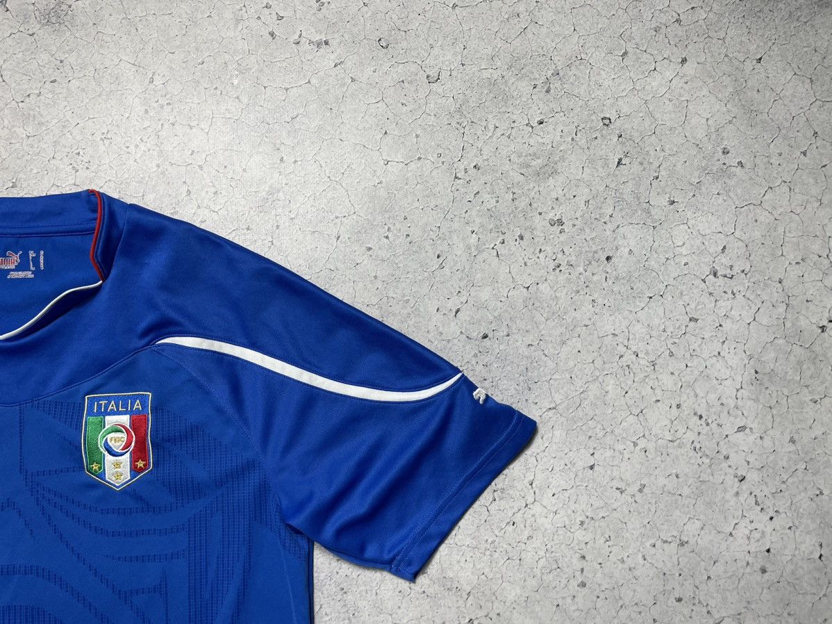 Puma Vintage Puma Italia National Team Soccer Jersey Y2K Size US M / EU 48-50 / 2 - 4 Thumbnail