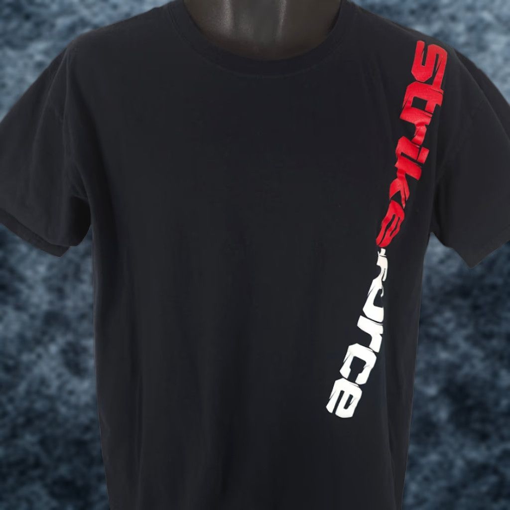 Gildan Strikeforce T Shirt Mens Large Black MMA Fighting Mixed Martial Arts Size US L / EU 52-54 / 3 - 1 Thumbnail