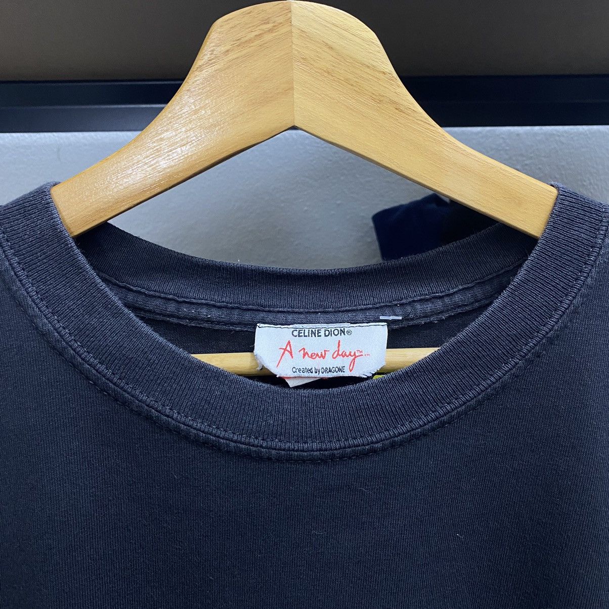 Band Tees × Vintage Vintage Celine Dion Solo Singer Tshirt Size US L / EU 52-54 / 3 - 3 Thumbnail