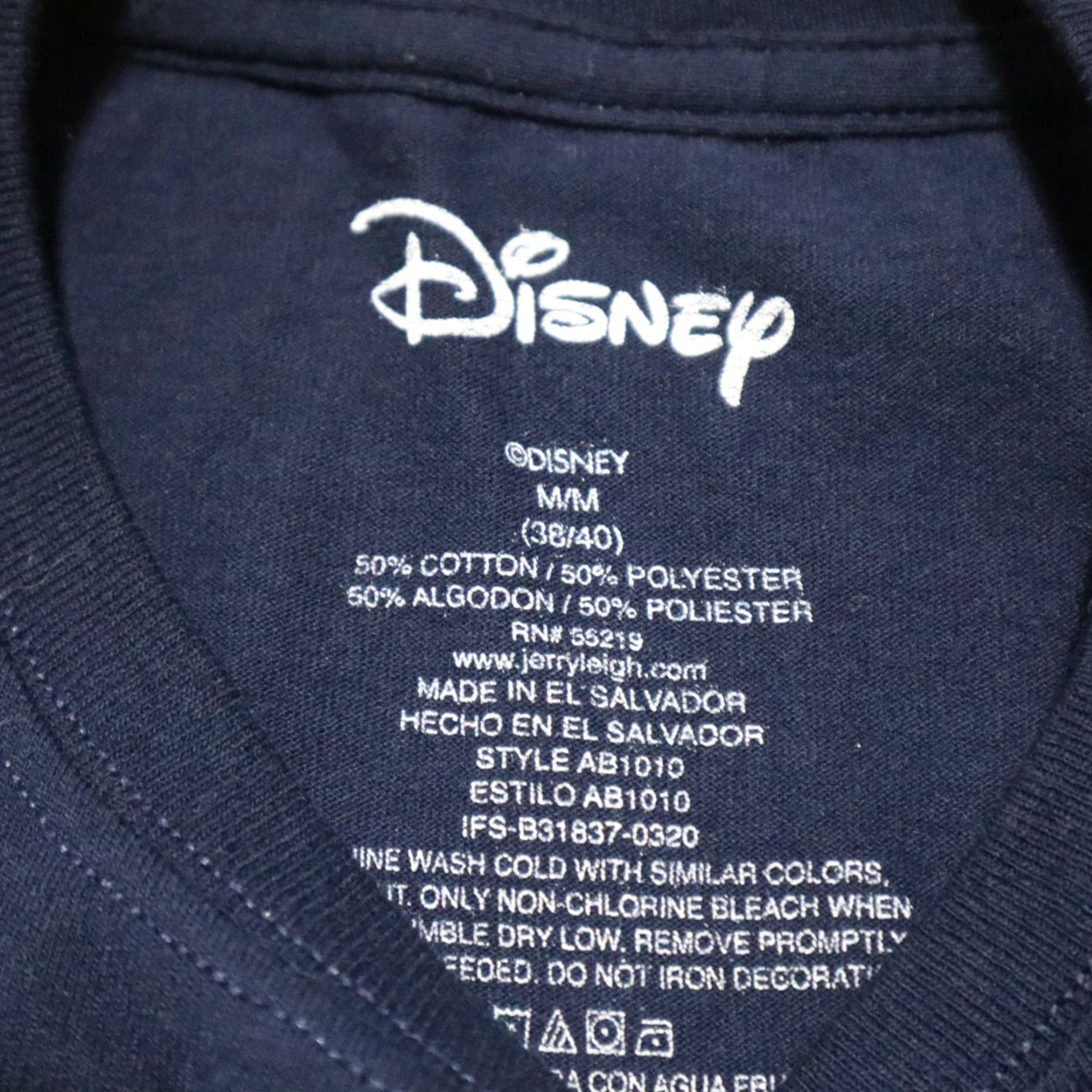 Disney Disney T-Shirt Blue Men M Disney World 2020 Mickey Minnie Goofy Snoopy Snow White Short Sleeve Crew Neck 90s Cartoon Graphic Print Size US M / EU 48-50 / 2 - 6 Thumbnail