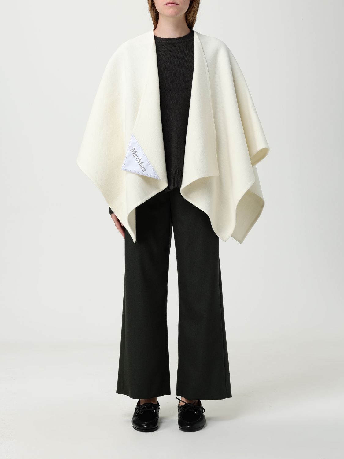 Max Mara Max Mara Scarf Woman White Size ONE SIZE - 1 Thumbnail