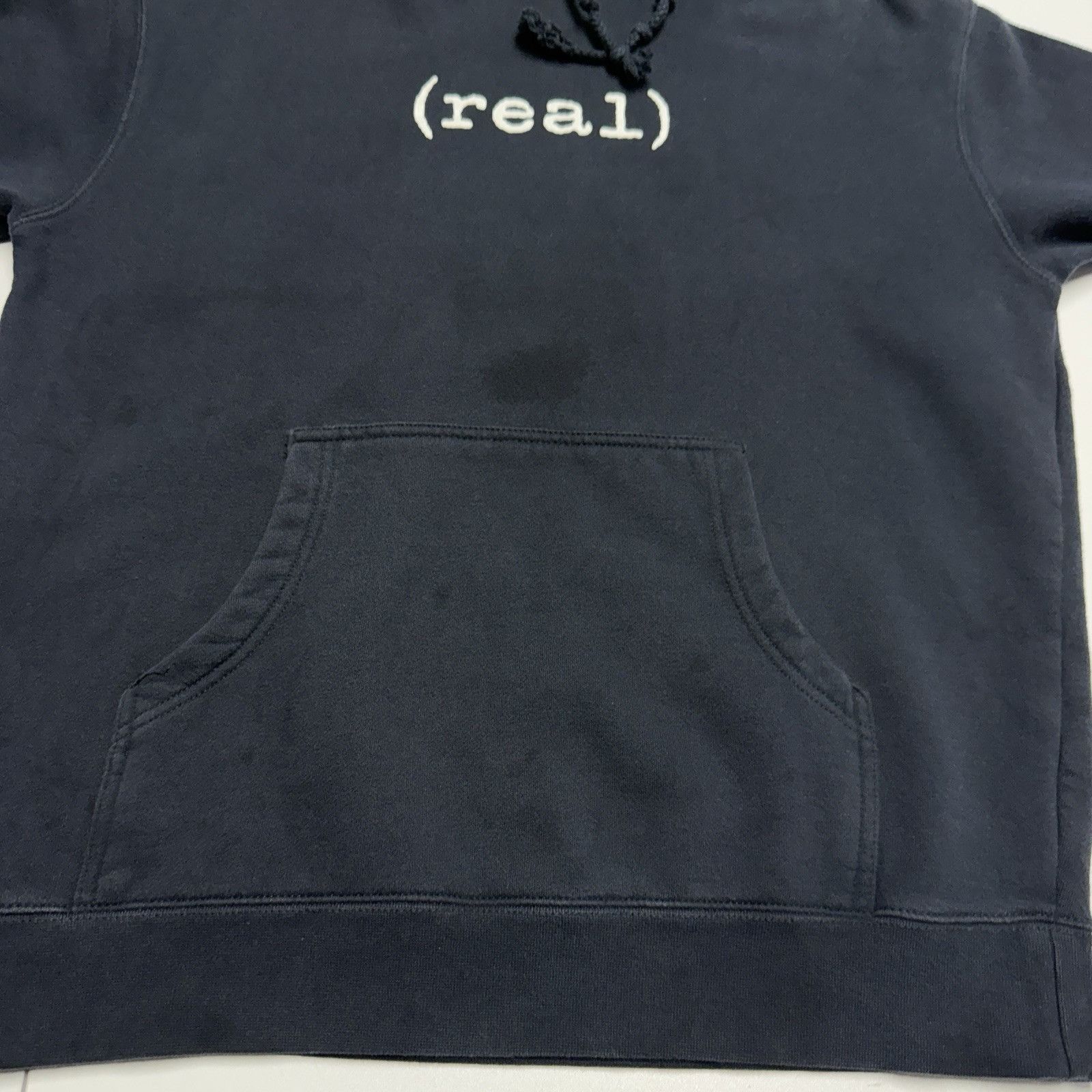Vintage Real Skateboards Hoodie Sweatshirt Mens Medium Black Size US M / EU 48-50 / 2 - 4 Thumbnail
