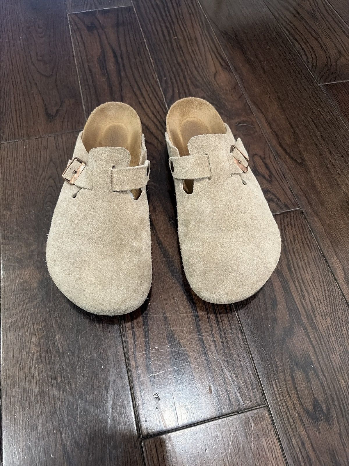 Birkenstock Birkenstock Boston (beige) Size US 11 / EU 44 - 1 Thumbnail